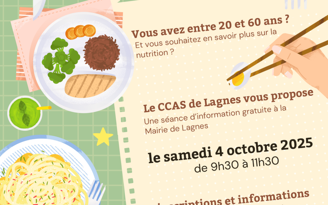 séance d’information sur la Nutrition.